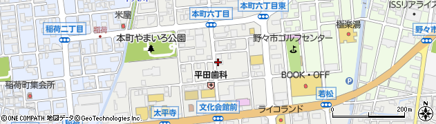 北陸エルピーガス株式会社　金沢営業所周辺の地図