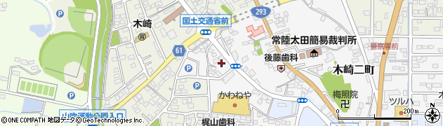 茨城県常陸太田市木崎二町873周辺の地図
