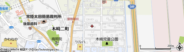 茨城県常陸太田市木崎二町3785周辺の地図