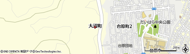 茨城県日立市大沼町周辺の地図