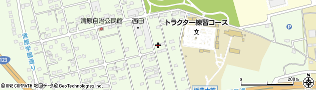 栃木県宇都宮市鐺山町1656周辺の地図