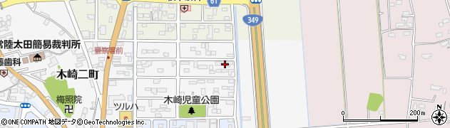 茨城県常陸太田市木崎二町3835周辺の地図
