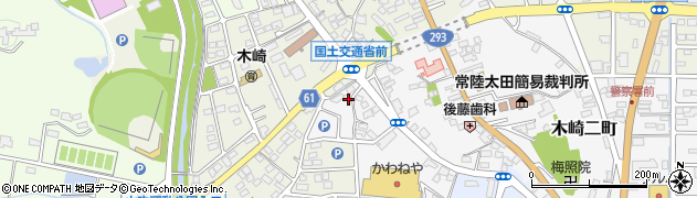 茨城県常陸太田市木崎二町899周辺の地図