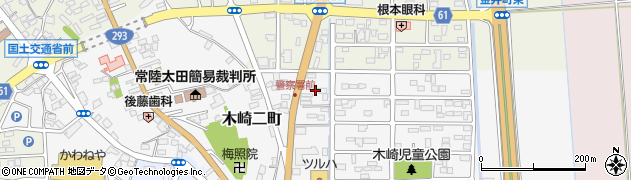 茨城県常陸太田市木崎二町1740周辺の地図