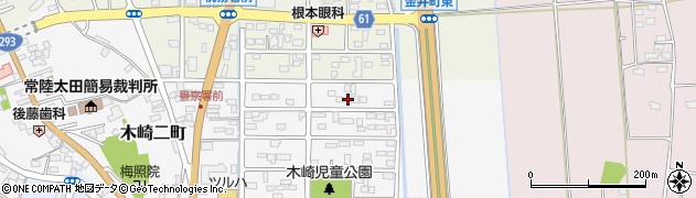 茨城県常陸太田市木崎二町3845周辺の地図