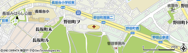 ＪＡ金沢市野田周辺の地図