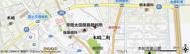 茨城県常陸太田市木崎二町1928周辺の地図