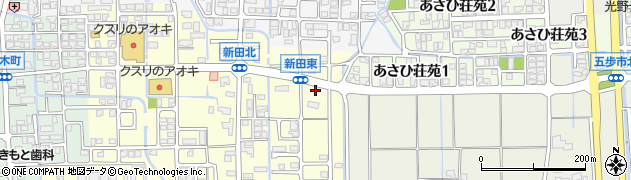 ファミリーマート白山新田町店周辺の地図