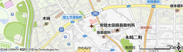 茨城県常陸太田市木崎二町842周辺の地図