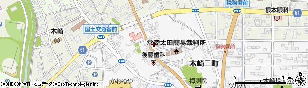 茨城県常陸太田市木崎二町2014周辺の地図