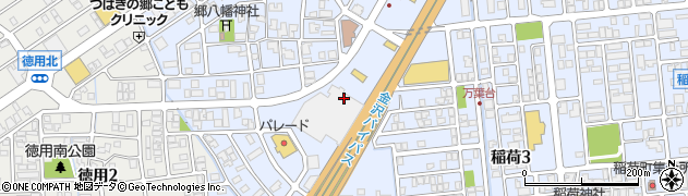 石川県野々市市三日市周辺の地図