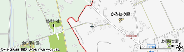 栃木県芳賀郡市貝町上根1217周辺の地図