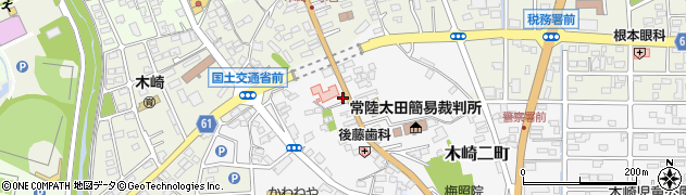 茨城県常陸太田市木崎二町2037周辺の地図