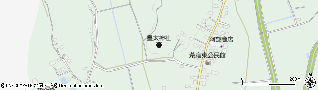 皇太神社周辺の地図