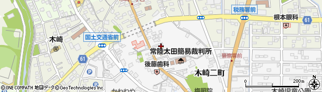 茨城県常陸太田市木崎二町2012周辺の地図