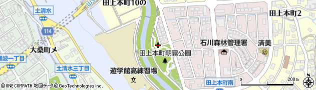 石川県金沢市田上本町３の周辺の地図