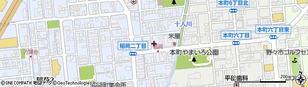鹿島道路株式会社金沢営業所周辺の地図