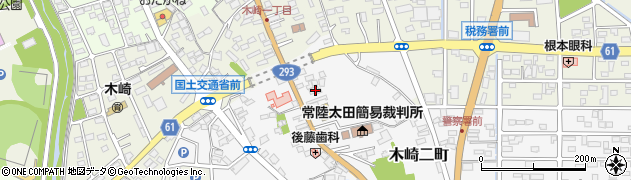 茨城県常陸太田市木崎二町2007周辺の地図