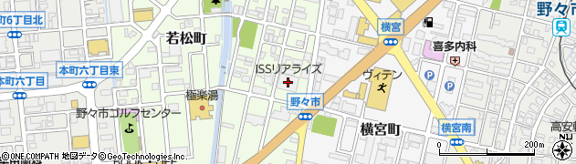 株式会社ＩＳＳリアライズ　金沢倉庫周辺の地図