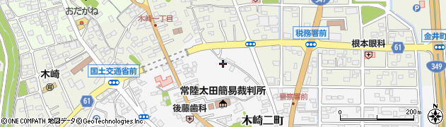 茨城県常陸太田市木崎二町1917周辺の地図