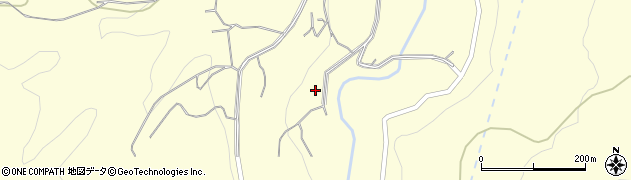群馬県吾妻郡長野原町与喜屋840周辺の地図