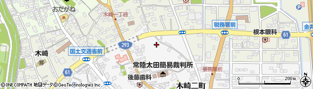 茨城県常陸太田市木崎二町1919周辺の地図