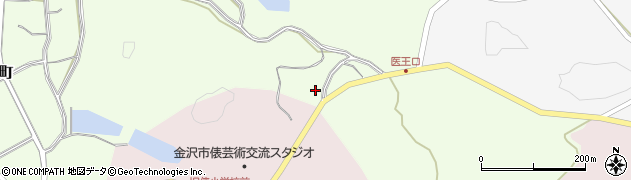 石川県金沢市中山町周辺の地図