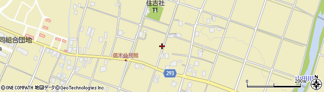 富山県南砺市信末周辺の地図