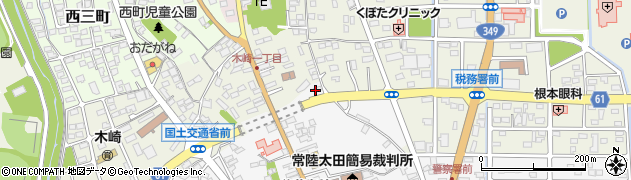 茨城県常陸太田市木崎二町1910周辺の地図