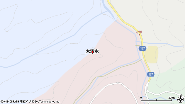 〒930-1275 富山県富山市大清水の地図