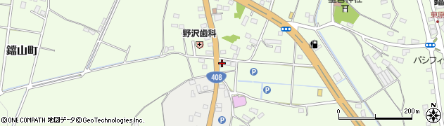 栃木県宇都宮市鐺山町651周辺の地図