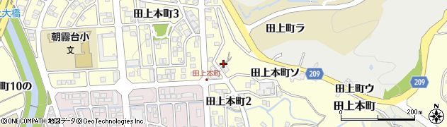 石川県金沢市田上本町（８の）周辺の地図