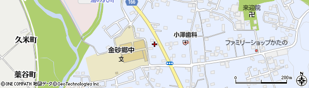 茨城県警察本部　太田警察署金砂郷駐在所周辺の地図