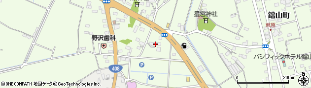 栃木県宇都宮市鐺山町387周辺の地図