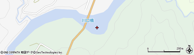 川口橋周辺の地図