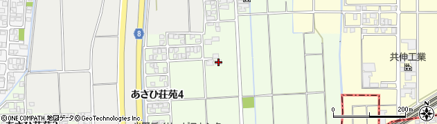 石川県白山市番匠町512周辺の地図