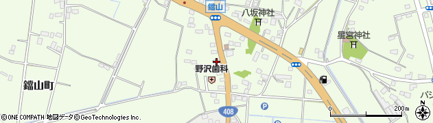 栃木県宇都宮市鐺山町429周辺の地図