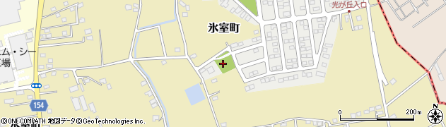清原台青葉南公園周辺の地図