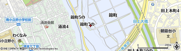 石川県金沢市錦町７の周辺の地図