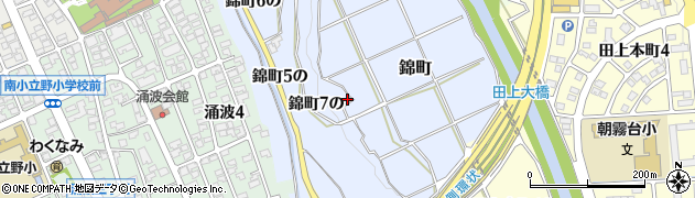石川県金沢市錦町２の146周辺の地図