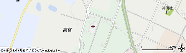 センダン電子福光工場周辺の地図