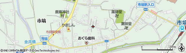 栃木県市貝町（芳賀郡）市塙周辺の地図