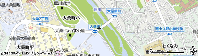 石川県金沢市大桑町ウ周辺の地図