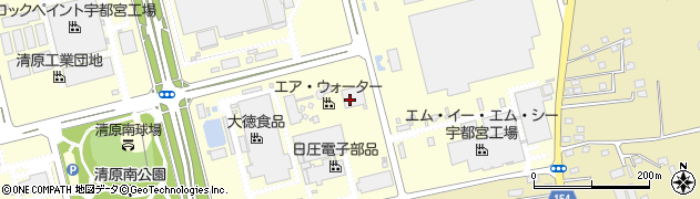 関西エア・ウォーター株式会社　宇都宮支店周辺の地図