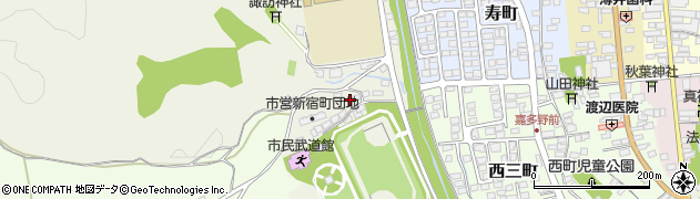 茨城県常陸太田市新宿町159周辺の地図