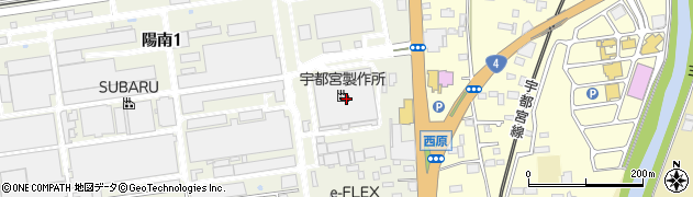ＡＰＣエアロスペシャルティ株式会社　宇都宮事務所周辺の地図