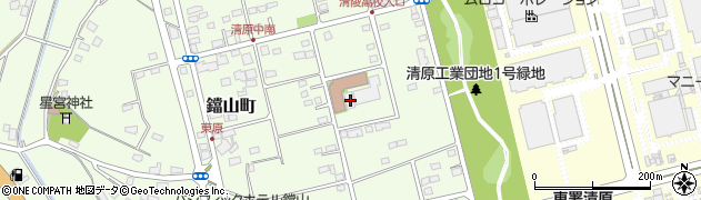 栃木県宇都宮市鐺山町1979周辺の地図