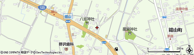 栃木県宇都宮市鐺山町398周辺の地図