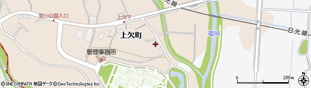 栃木県宇都宮市上欠町361周辺の地図