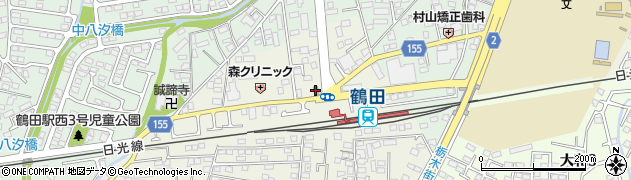 鶴田駅前郵便局 ＡＴＭ周辺の地図